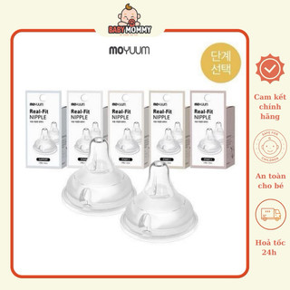Núm ti moyuum. núm ti hàn quốc. núm ti moyuum số 1,2,3,4 cho bé. núm ti chính hãng. núm ti moyuum cho trẻ 0 -12 tháng tu
