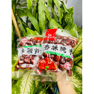 Táo Đỏ Sấy Giòn Tân Cương Nhược Khương hút chân không (Chỉ Dùng Để Ăn Vặt) 252gram