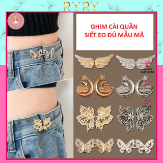 Nút cài/ghim cài thu chỉnh kích thước lưng quần đa năng tiện dụng Thời Trang Hàn Quốc