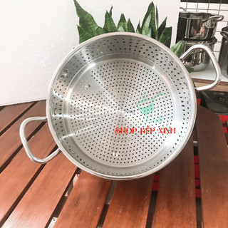 Xửng hấp inox 430 cao cấp FIVESTAR 32cm | 30cm | 28cm , tặng 1 vá canh - hàng chính hãng