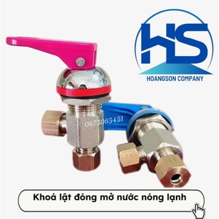 [Sỉ SLL] Khoá lật vòi máy lọc nước nóng - lạnh - nguội (cam kết loại 1 bóng đẹp)