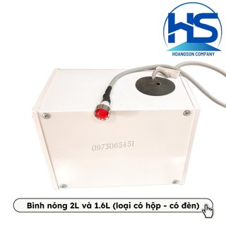 Bình nóng máy lọc nước nóng lạnh 2 lít - Cụm bầu nóng 2L (loại có hộp, có đèn)