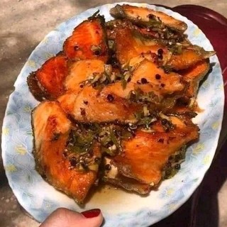 500gr Phi Lê Vụn Cá Hồi Không xương