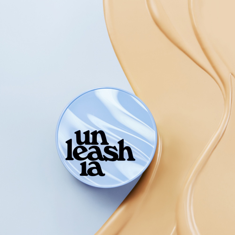 Phấn Nước Cushion Unleashia Satin Wear Healthy Green/  Don't Touch Glass Pink / Babe Skin Baby Blue SPF50+/PA++++ 15g