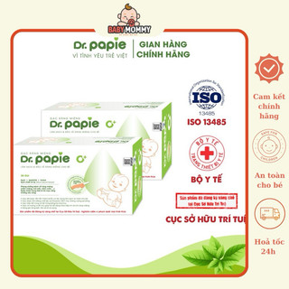Gạc rơ lưỡi Dr Papie vệ sinh răng miệng - Baby Mommy