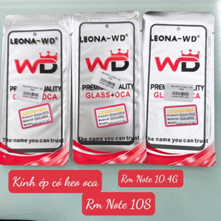 Rm note 10-4g - kính ép màn hình có keo oca redmi note 10 4g - kính xiaomi redmi note 10s