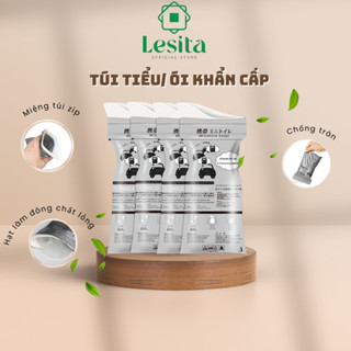 Combo 4 Túi Đựng Nước Tiểu/ Nôn Ói Khẩn Cấp LESITA Dùng Trên Xe Sức Chứa 700CC Nước