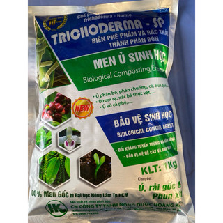 Men vi sinh Trichoderma gói 1kg ủ phân bón