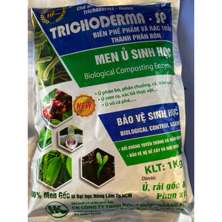 Men vi sinh Trichoderma gói 1kg ủ phân bón