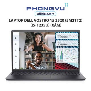Laptop dell vostro 15 3520 - bảo hành 12 tháng