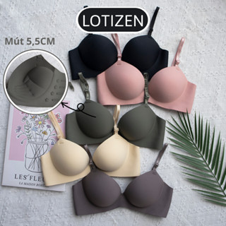 Áo lót su quả tròn đệm 5,5cm nâng ngực tối đa, Áo ngực su đệm bàn tay nâng ngực cho nàng ngực nhỏ Mã 56