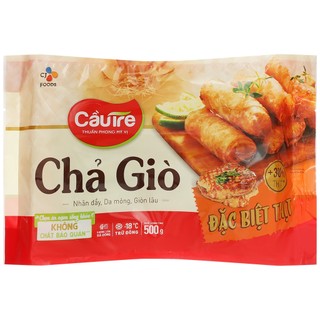 - chả giò nhân thịt cầu tre 500g