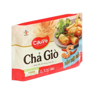 [GIAO HỎA TỐC HCM] - CHẢ GIÒ NHÂN THỊT CẦU TRE 500G
