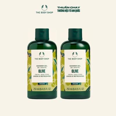Combo 2 Sữa Tắm Olive Shower Gel 250ML The Body Shop