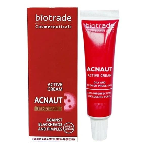 ✔️CHÍNH HÃNG BIOTRADE Kem mụn Active Cream Acnaut Biotrade giảm đỏ, mờ thâm