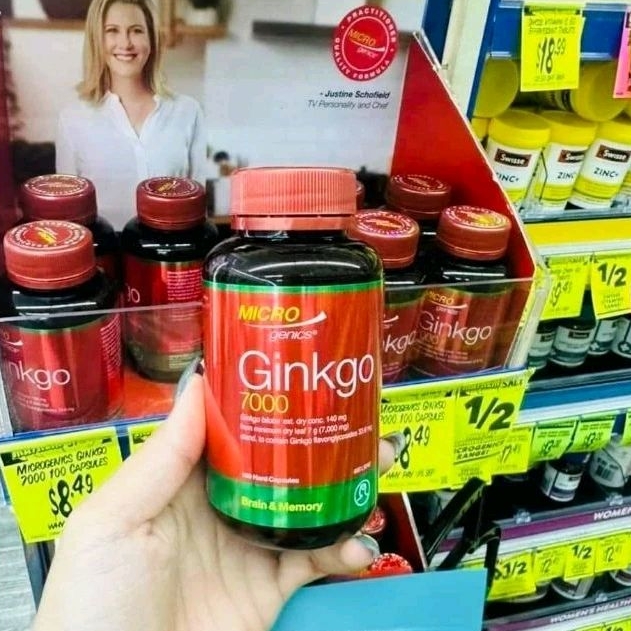 Bổ não Ginkgo Microgenics 7000mg
