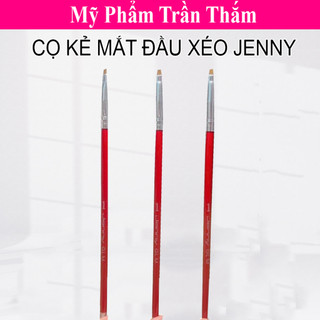 Cọ kẻ mắt hãng Jenny cán gỗ đầu xéo