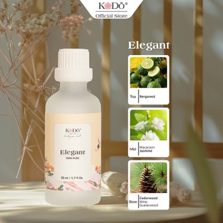 Tinh Dầu Nước Hoa KODO Elegant Hương Thanh Lịch Làm Thơm Phòng, Không Gian, Quần Áo - Classic - Chai 10/50/100ml