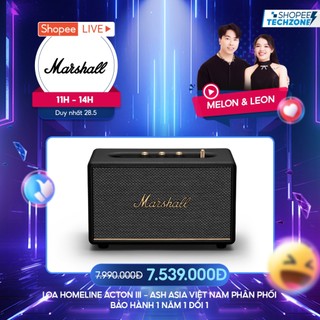 Loa Marshall Bluetooth ACTON III Homeline - Bảo Hành Chính Hãng 1 Đổi 1 Trong 1 Năm