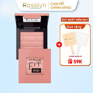 Má hồng Maybelline 30 Fit Me mịn lì bền màu lâu trôi Blush 4.5g Rosslyn Cosmetic