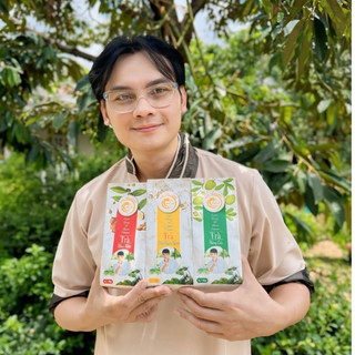 Combo 3 gói trà rồng nhỏ Kim Tiểu Long cải thiện giấc ngủ, thanh lọc , thảo mộc mát gan 150gr