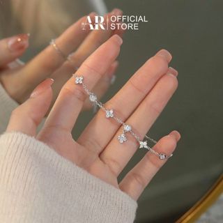 Lắc tay bạc nữ 925 xi kim vòng tay Gila - Aura Silver - LT38