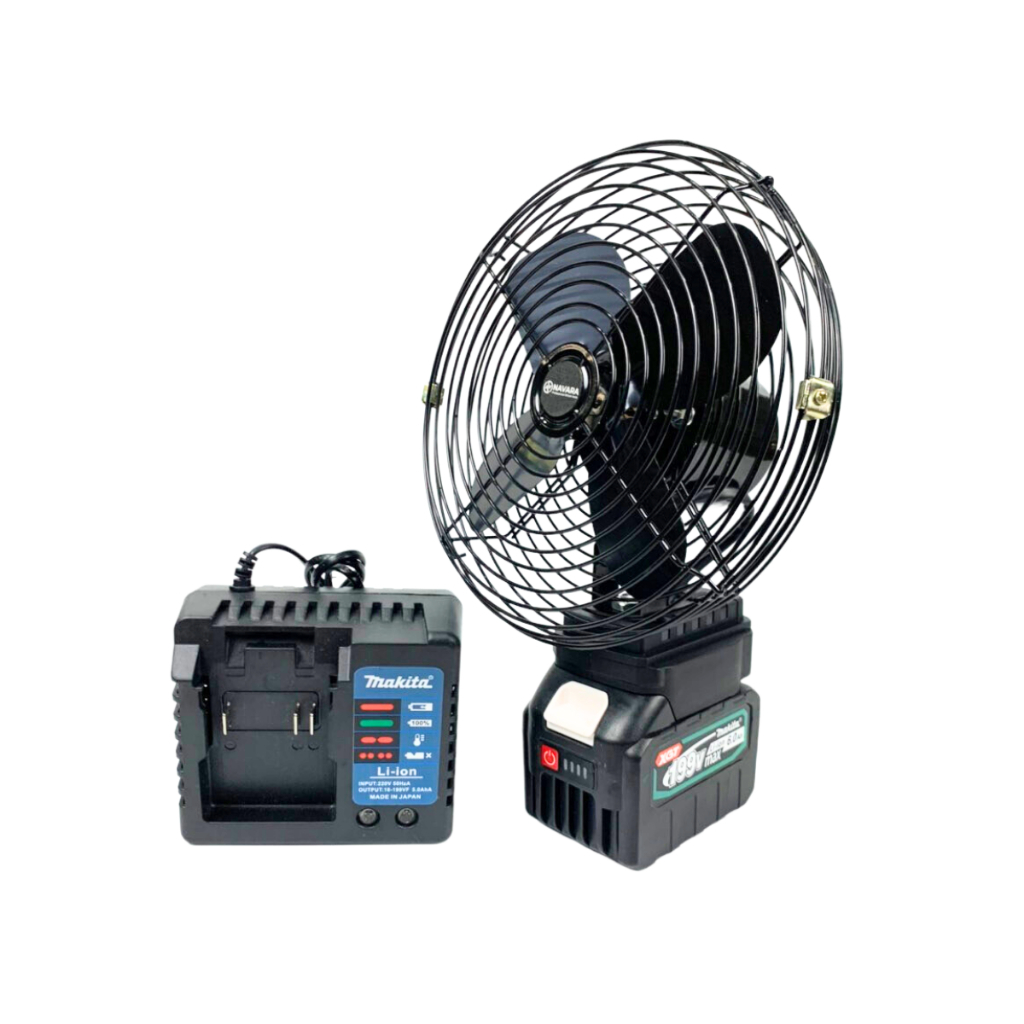 Quạt chạy pin Makita 8 inch, sài chung pin Makita