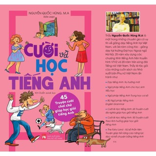 Sách - Cười và Học tiếng Anh - 45 Truyện cười chơi chữ giúp học giỏi tiếng Anh