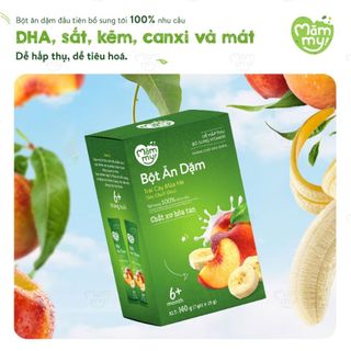 Bột ăn dặm Mămmy đầy đủ các vị cho bé (6M+)