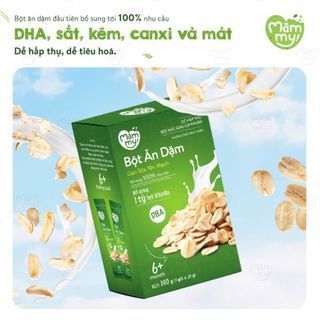 Bột ăn dặm Mămmy đầy đủ các vị cho bé (6M+)