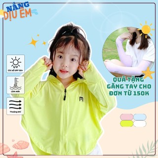 Áo chống nắng trẻ em thun lạnh bé thỏ chống tia cực tím UPF 50+ chống tia UV
