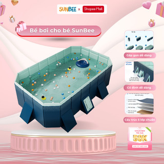 Bể bơi cho bé MumKid cao cấp bể bơi dành gia đình ngoài trời không cần lắp đặt, bể bơi gấp siêu gọn và tiện lợi