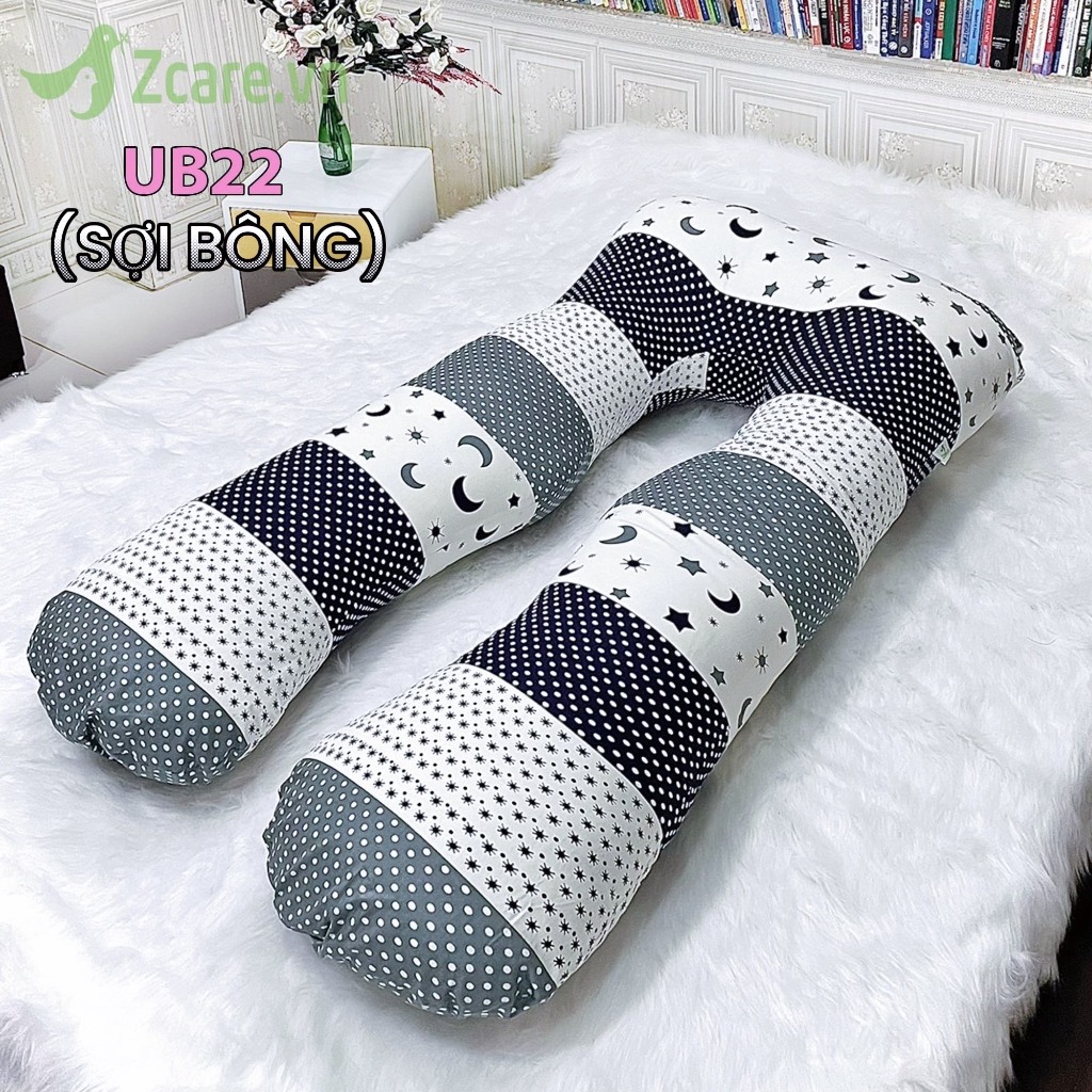 Vỏ/áo gối chữ U sợi bông Thắng Lợi - chính hãng ZCARE VUB22