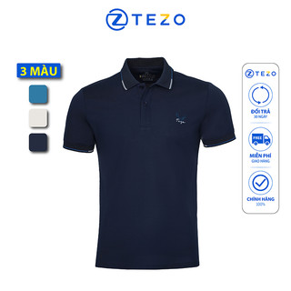 Áo polo nam Tezo thun nam bo thiết kế Rayon 24APCT055