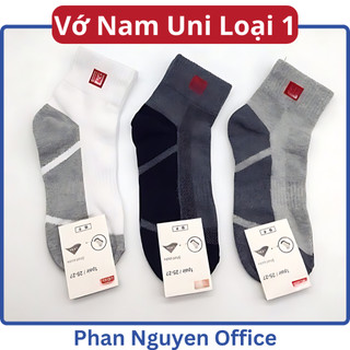 Combo 5 đôi Tất Nam Cổ Ngắn - Vớ Cotton Loại 1