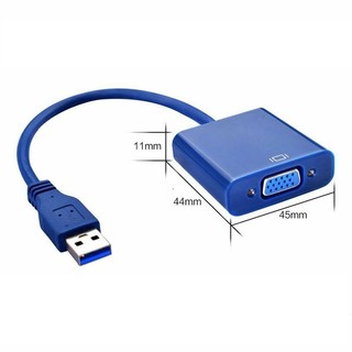 Cáp USB 3.0 to VGA Cáp chuyển đổi USB sang VGA