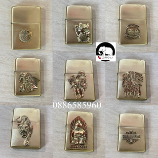 Emblem, Hình Dán Zippo đồng khối mẫu 4