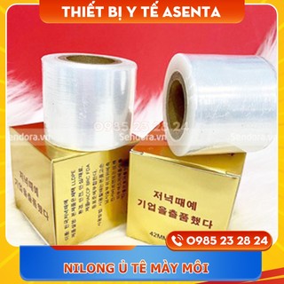 Nilong ủ tê mày môi, băng keo ủ tê Hàn Quốc cuộn 200m (hộp có dao cắt)