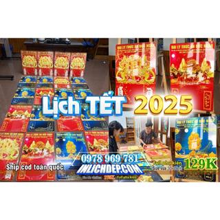 LỊCH TẾT Laminate 2025 - 40X60CM (Đã có lốc Lịch) P.3