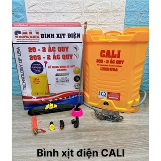Bình phun thuốc trừ sâu bằng điện . cali thương hiệu usa bình xịt điện cali 20s 20lit