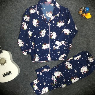 Đồ bộ kate baby pijama/pizama tdqd cho bé gái/bé trai. gấu-thỏ-mèo