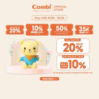 (DUY NHẤT 1/6 - GIẢM GIÁ 20%) Gấu bông thân thiện Combi