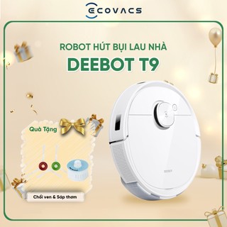 Robot Hút Bụi Lau Nhà Ecovacs Deebot T9(DLX13-44) - Lực hút Max 3000Pa-Bản Quốc Tế -Hàng Chính Hãng