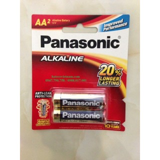Pin Panasonic 3A - AAA Alkaline LR03T-1.5V, Pin đũa Pin kiềm (HÀNG CHÍNH HÃNG THÁI LAN)