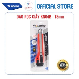 Dao rọc giấy flexoffice fo-kn04b -kn03b -kn01 9mm-18mm