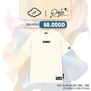  Áo thun nữ nam unisex tay lỡ phông local brand form rộng teen cổ tròn oversize  CLOUDZY BASIC TEE 2