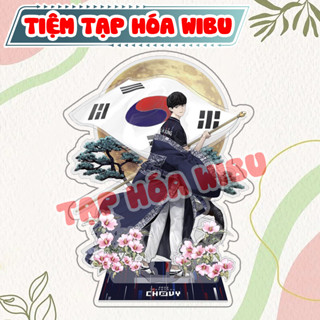 Mô hình Tượng Standee Acrylic Chovy 5 Mảnh 15Cm Tiệm Tạp Hóa Wibu Anime Manga Quà Tặng