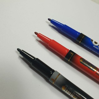 [MUA SỈ GIẢM 10%] Bút lông dầu kim 2 đầu Baoke MP2926 - (Xanh, Đỏ, Đen) (1 cây)