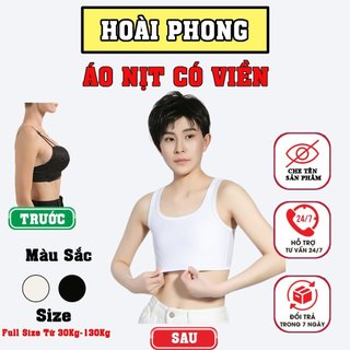 Áo Nịt Ngực Tomboy Có Viền - Lót Gen Thun Móc Gài  Thoáng mát Dành Cho Tomboy Sb Transguy