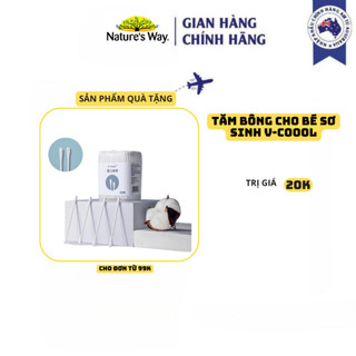 (Quà tặng) Tăm bông Nature's way dùng để vệ sinh tai mũi hộp cho bé 200 que
